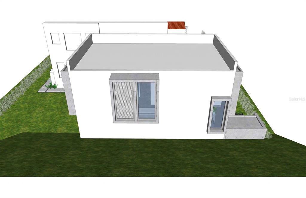 Architectural 3D Rendering for the outdoors