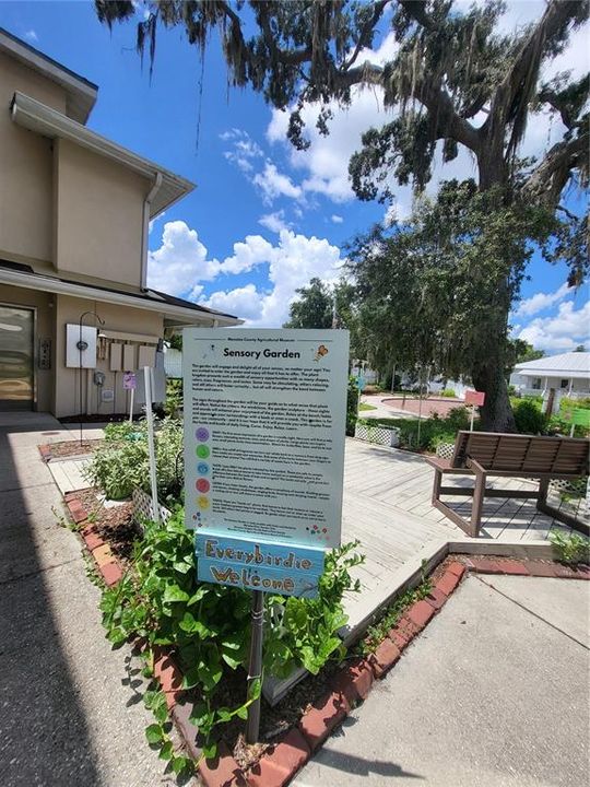 Sensory Garden in Historic Park