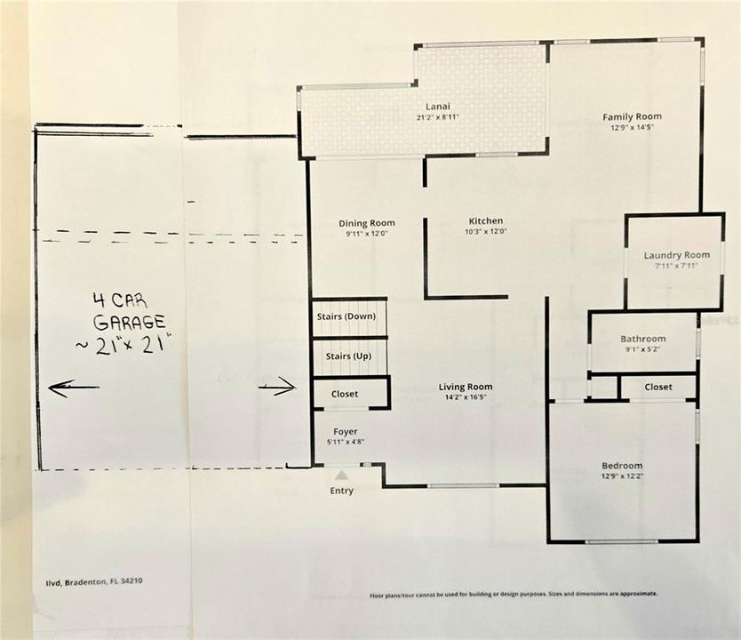 FLOORPLAN - 2 STORIES1ST FLOOR