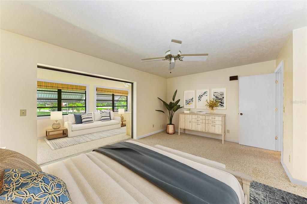 VIRTUAL STAGING - Master Bedroom