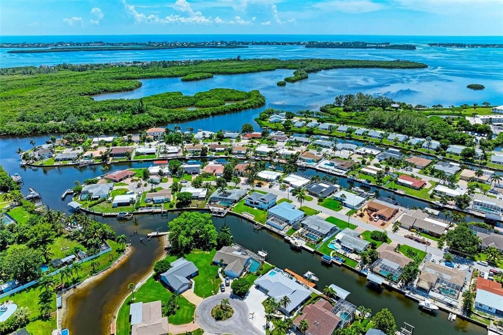 SALTWATER CANALS TO SARASOTA BAY