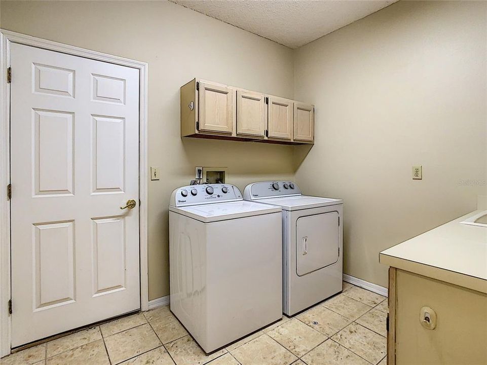 Indoor Laundry Room