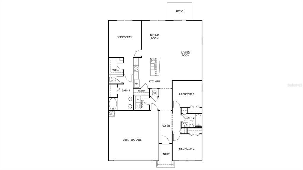 Active With Contract: $312,990 (3 beds, 2 baths, 1714 Square Feet)