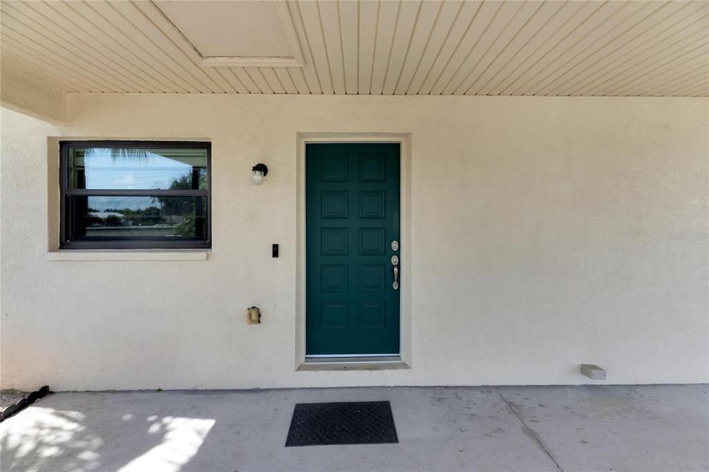 Carport Exterior Entry