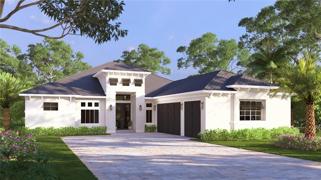 One of many homes to choose from when building your dream home! Virtual rendering provided by developer. Home not existing, nor planned for this lot.