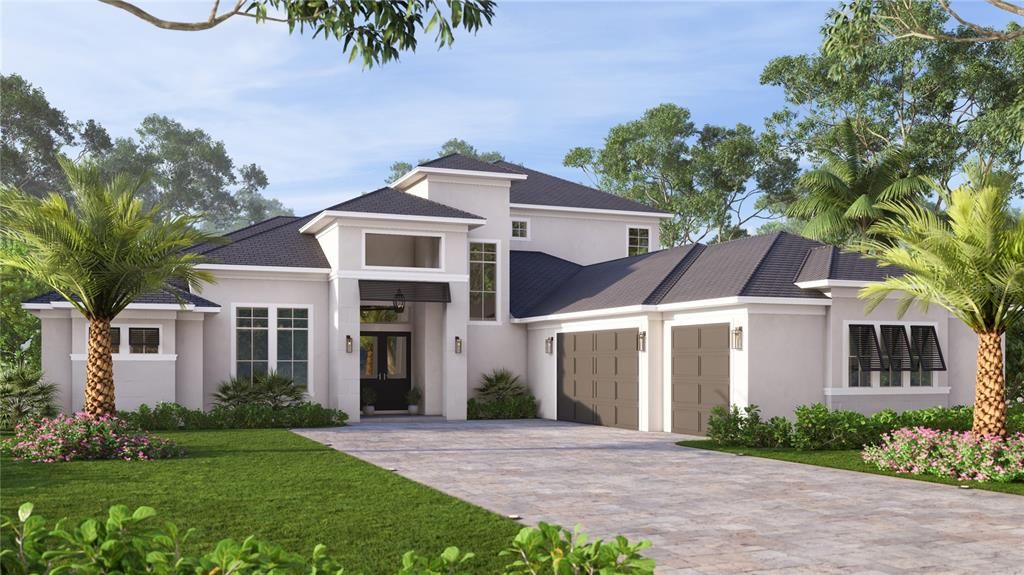 One of many homes to choose from when building your dream home! Virtual rendering provided by developer. Home not existing, nor planned for this lot.