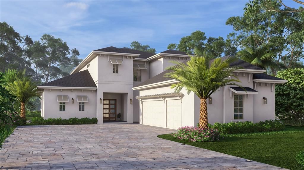 One of many homes to choose from when building your dream home! Virtual rendering provided by developer. Home not existing, nor planned for this lot.