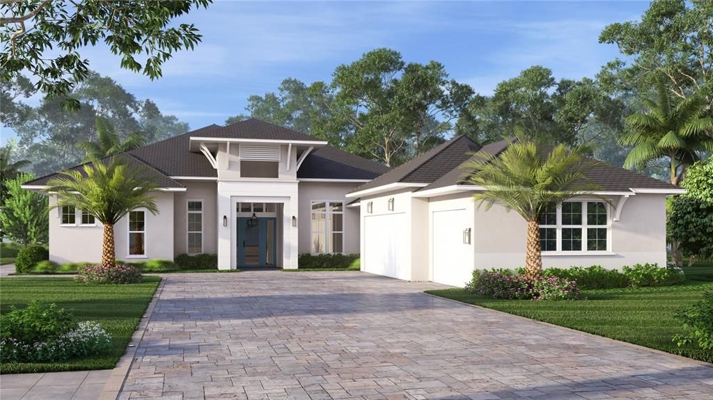 One of many homes to choose from when building your dream home! Virtual rendering provided by developer. Home not existing, nor planned for this lot.