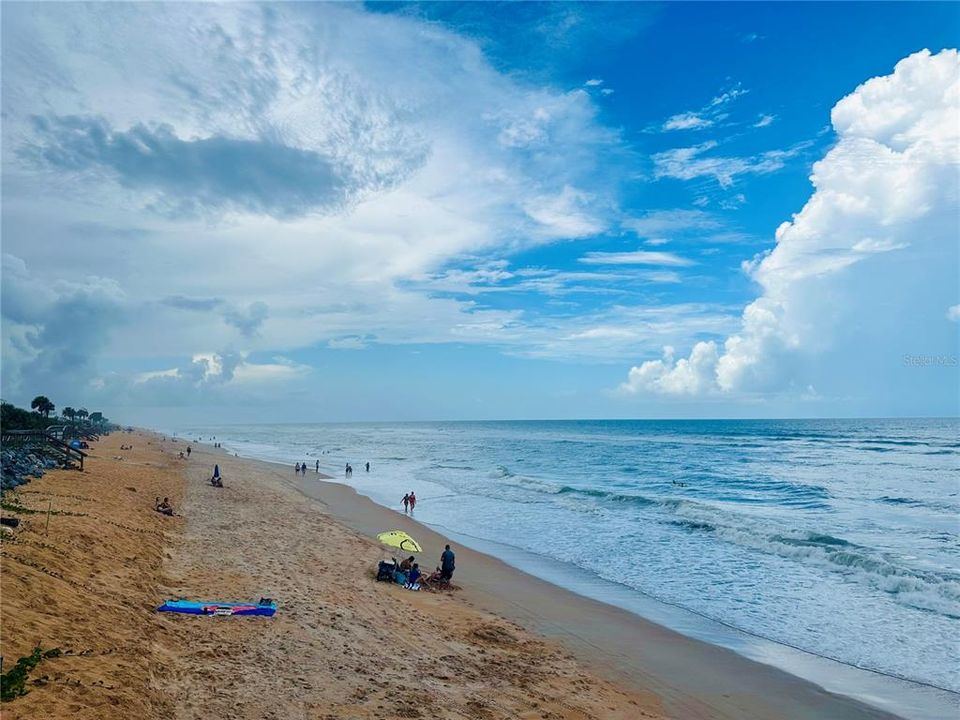 Miles of beach combing and walks