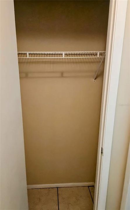 Hall coat closet