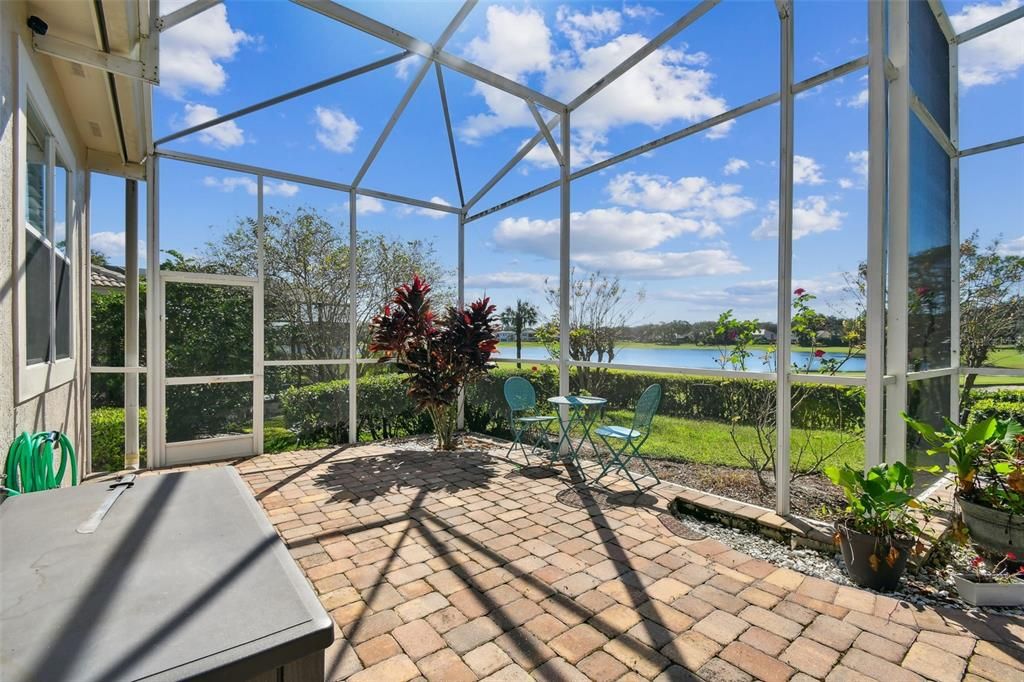 Peaceful View of Pond from Lanai & Pool area