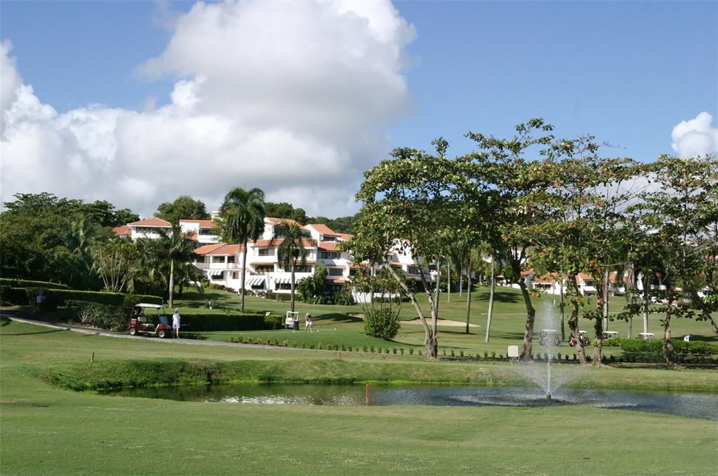 On-site golf course