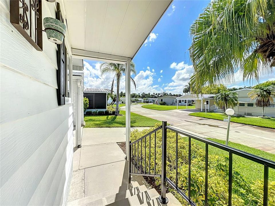 Covered Front Steps