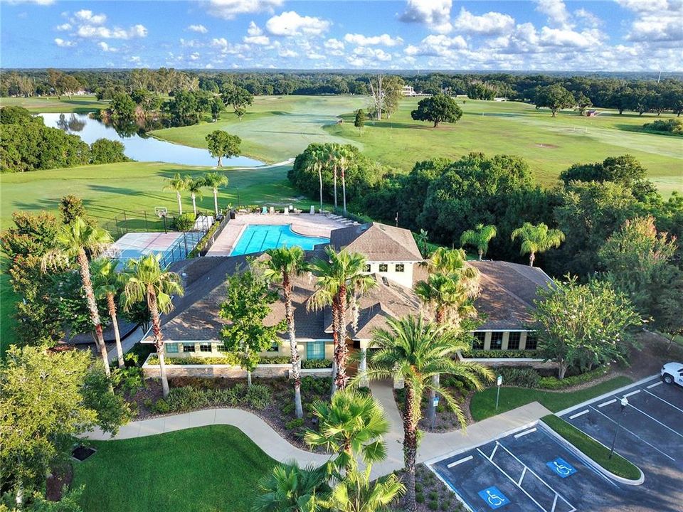 Diamond Hill amenity center and golf course