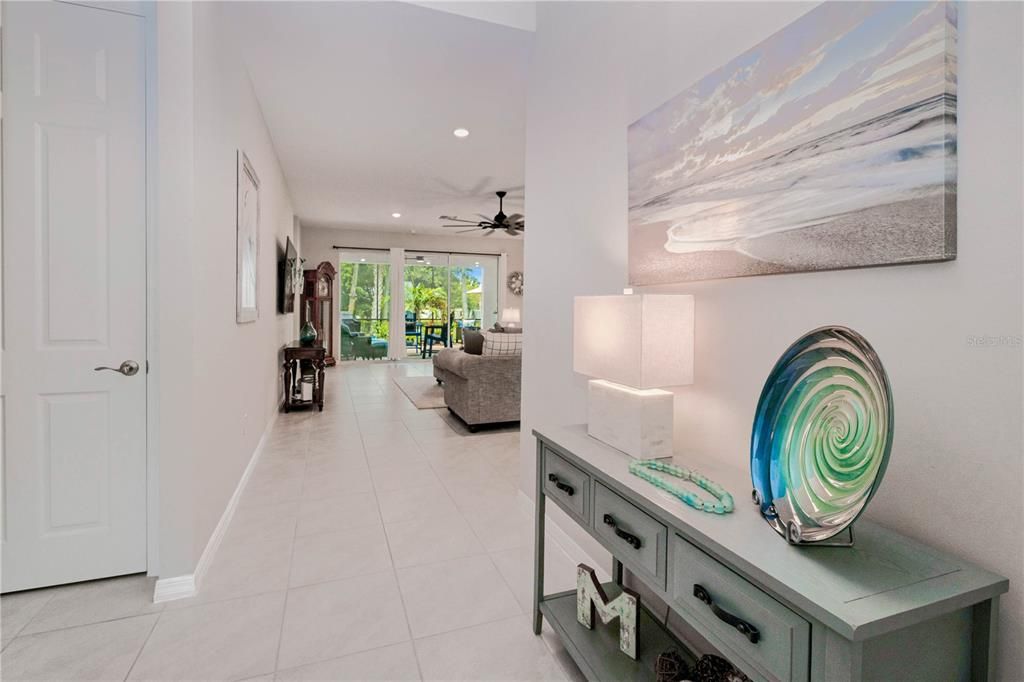 Inviting Foyer to Spacious Open Living Area