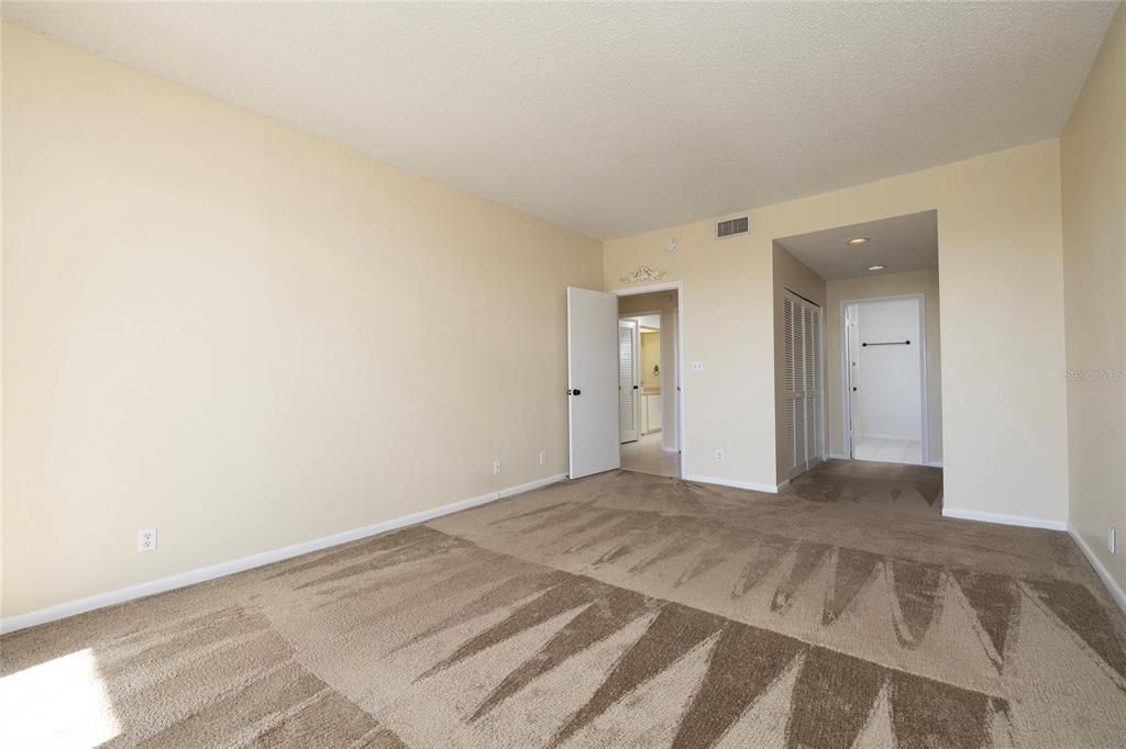 Master Bedroom with dual closets and en suite Bathroom