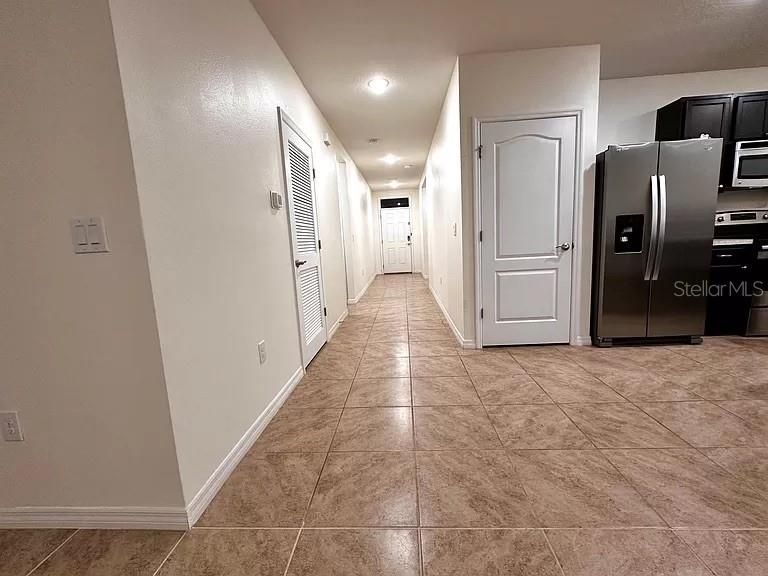 Kitchen Hallway view