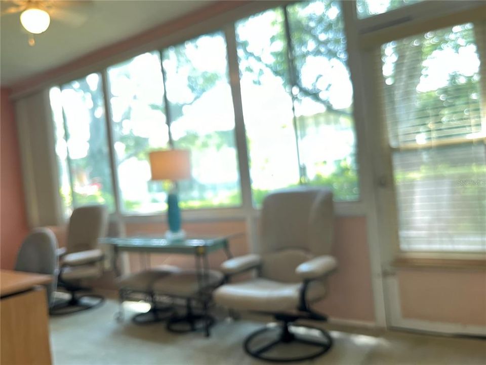 Bonus Room looking outside to Outdoor Sitting Area