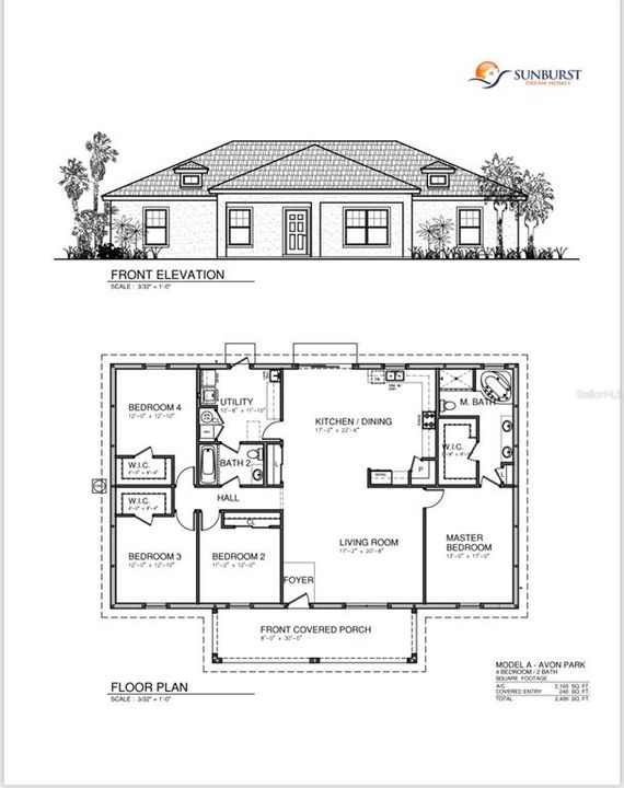 Active With Contract: $299,900 (4 beds, 2 baths, 2160 Square Feet)