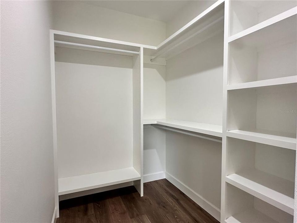 PRIMARY WALK IN CLOSET