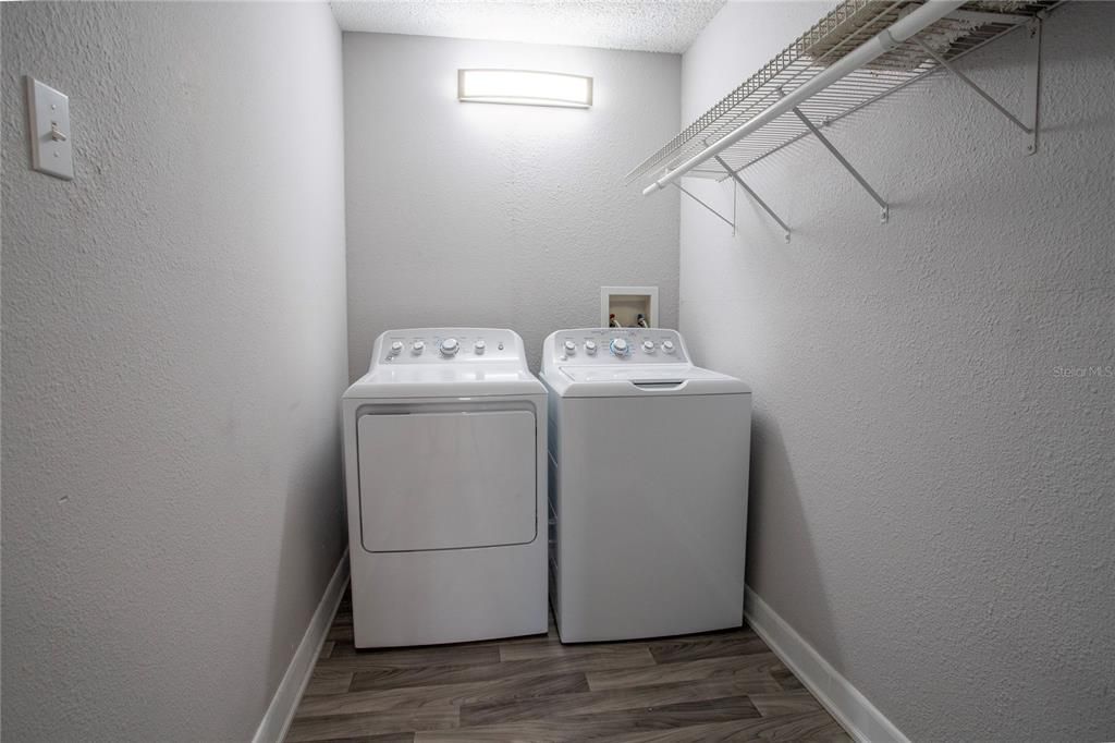 Laundry Room with Washer and Dryer