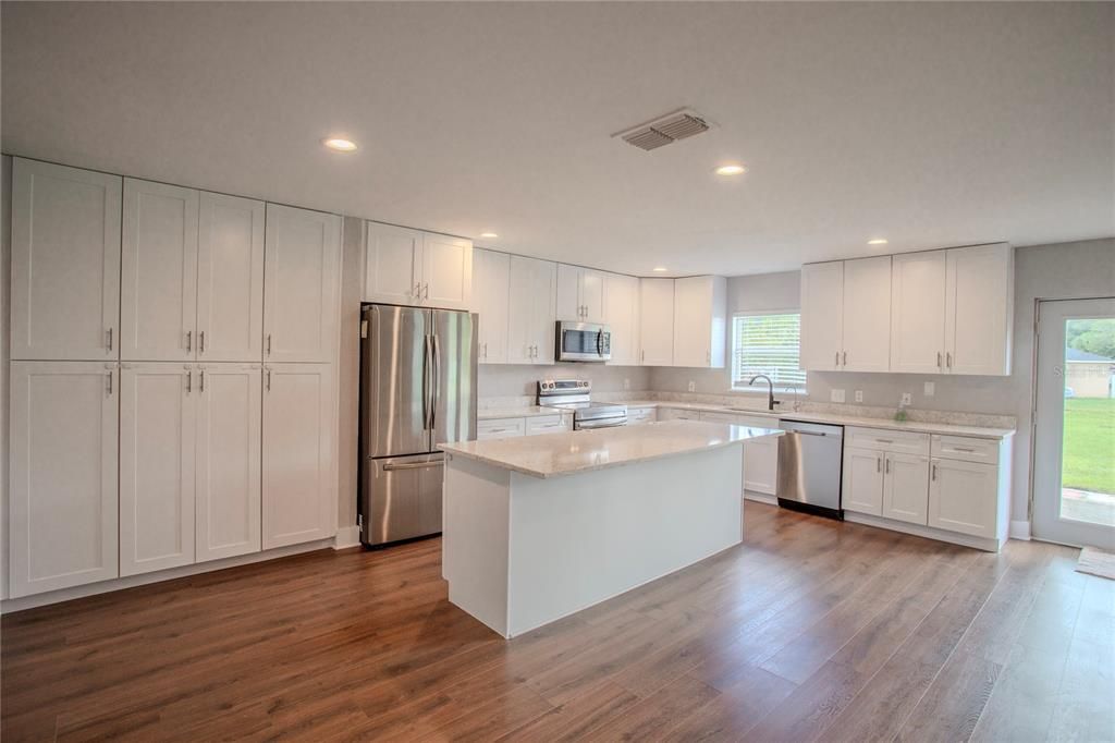 Kitchen with Stainless Steele Appliances