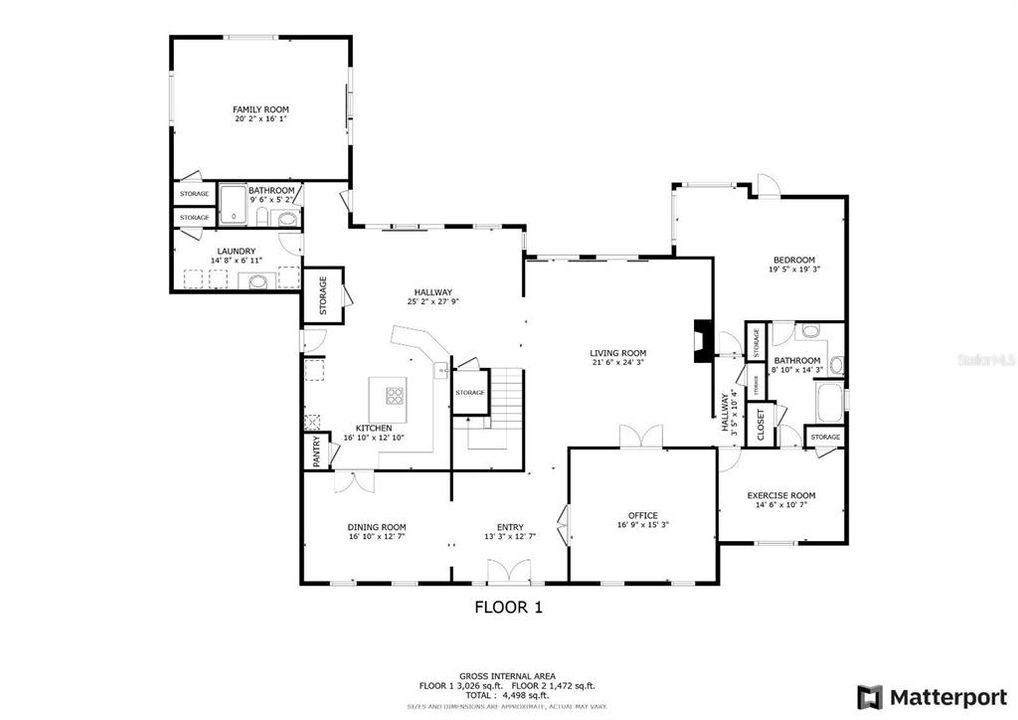 En Venta: $1,350,000 (6 camas, 5 baños, 5244 Pies cuadrados)