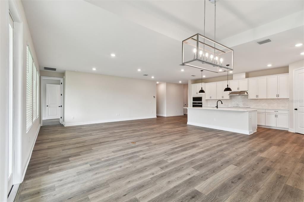 Family Room & Kitchen