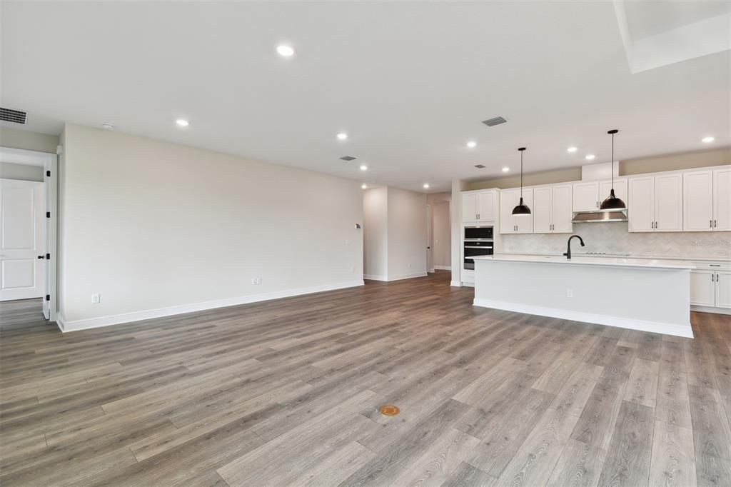 Family Room & Kitchen