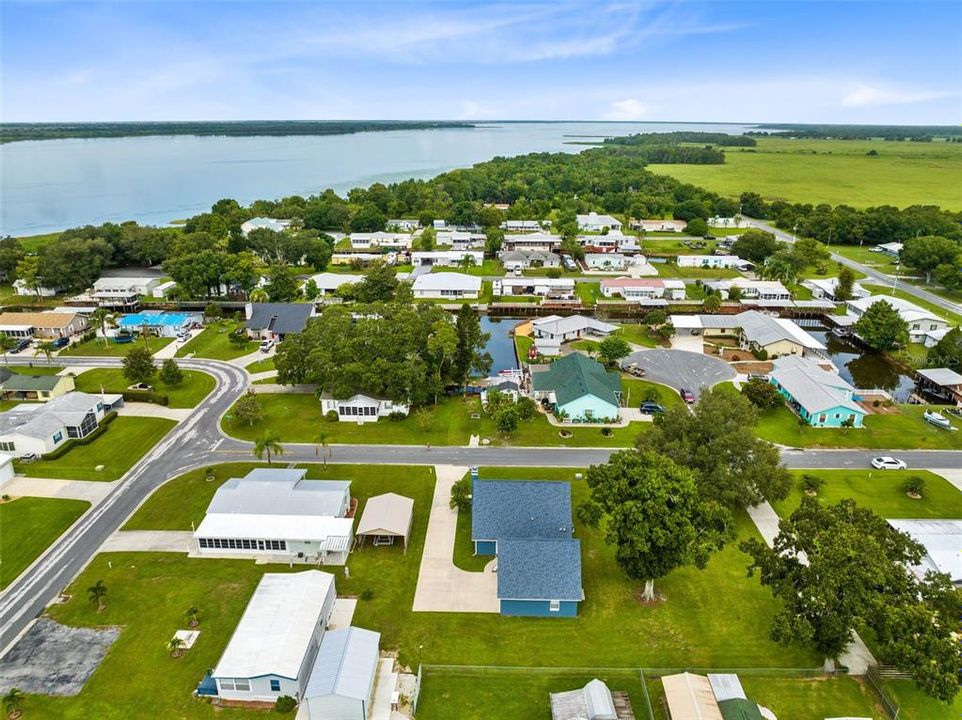 Aerial Showing Proximity to Canal Access