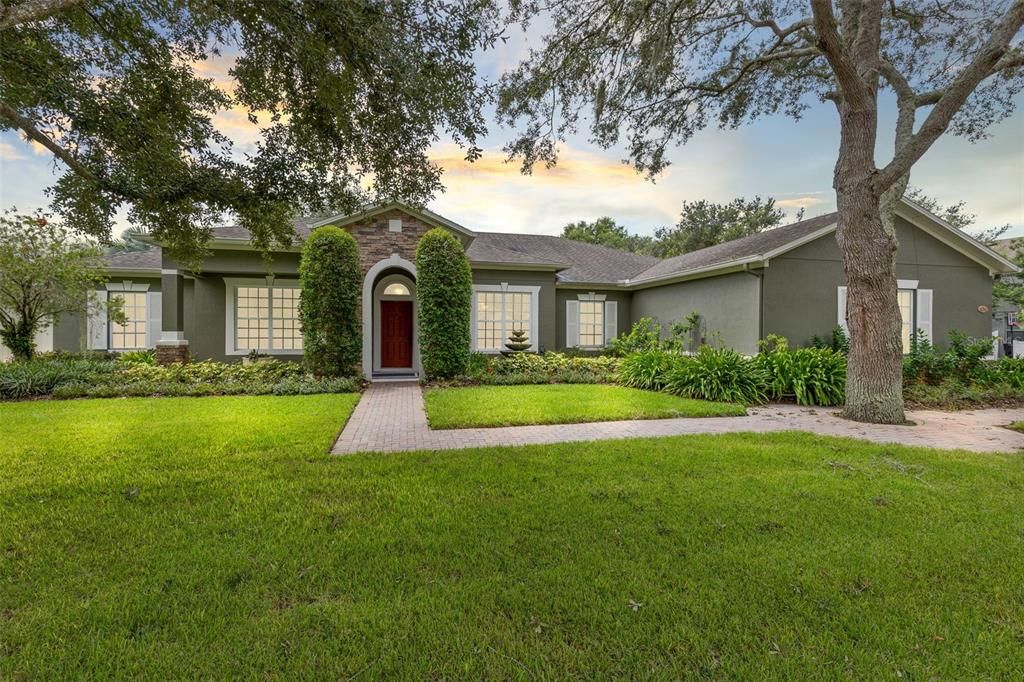 Welcome to this exquisite pool home nestled in the highly sought-after Wekiva Run neighborhood.