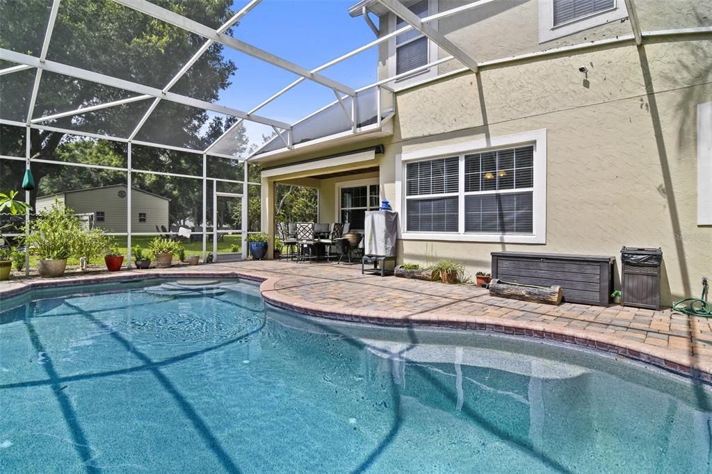 SCREENED POOL/LANAI.