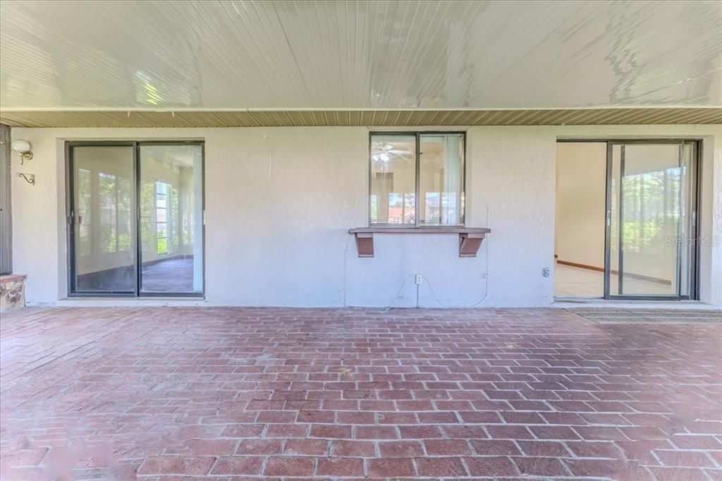 Master Bedroom and Dining Room Access Plus Kitchen Pass Thru Window