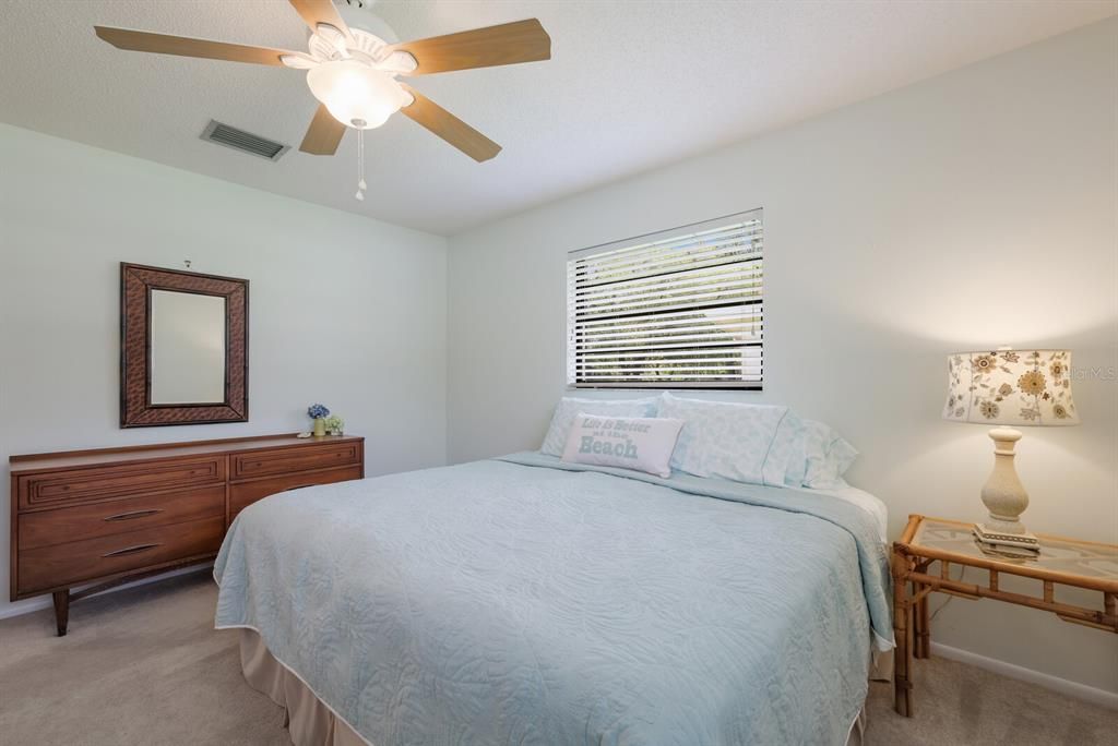 bedroom 2 - windows allow natural sunlight