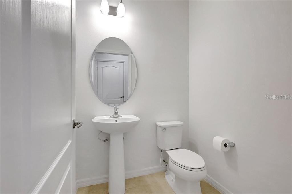 Half Bathroom, 1st Floor