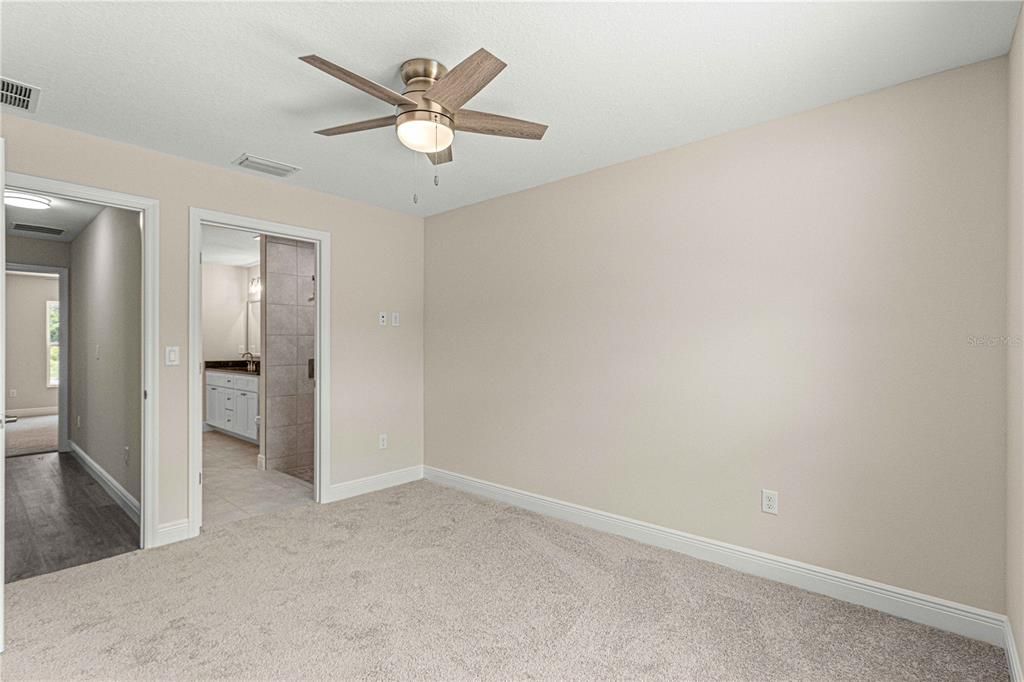 Bedroom 3 with access to Jack and Jill bathroom