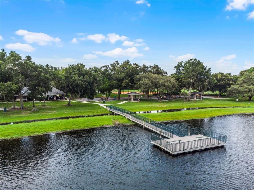 Community dock for your own enjoyment