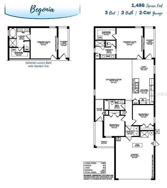 Active With Contract: $309,900 (3 beds, 2 baths, 1486 Square Feet)