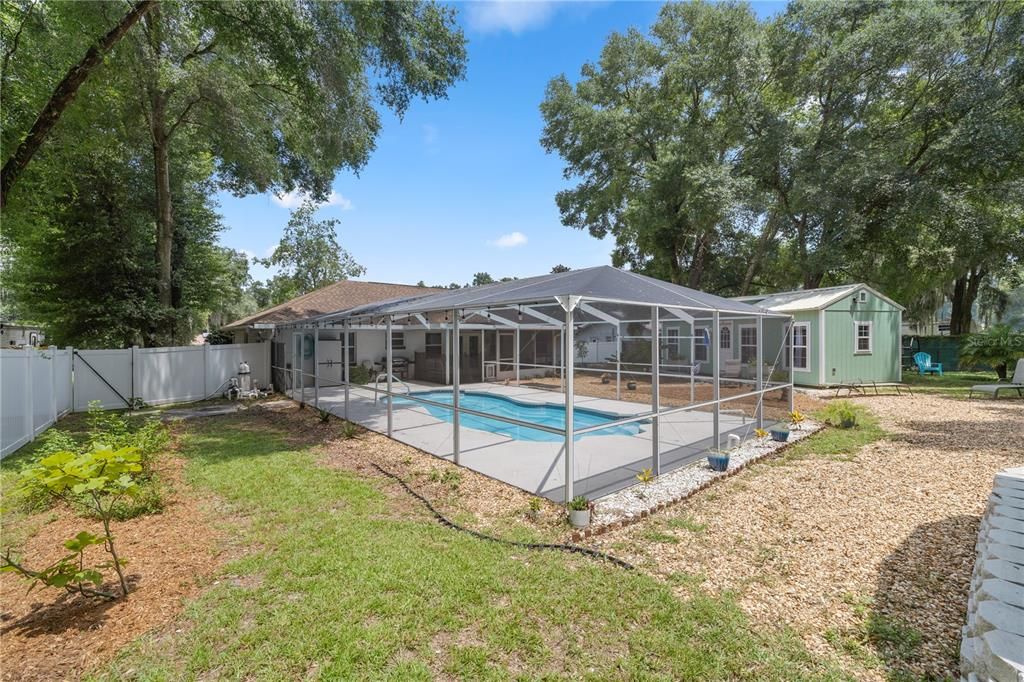 View of Pool Enclosure