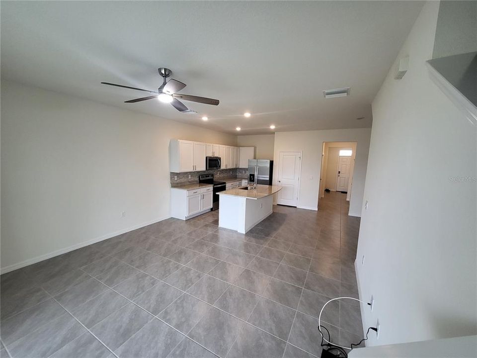 Patio to kitchen view