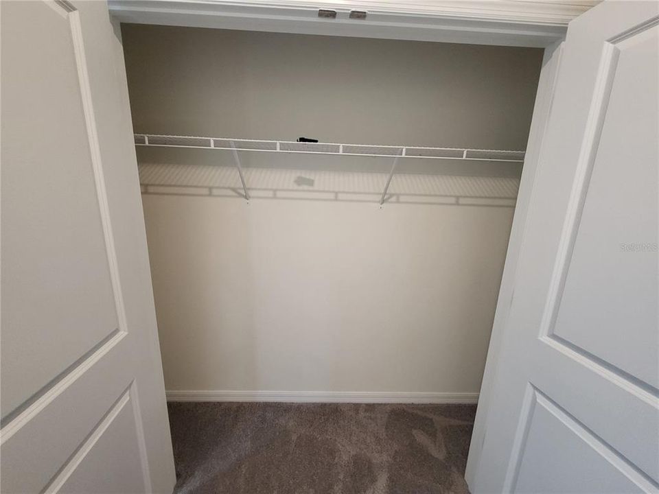 2nd bedroom closet walk in