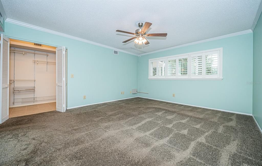 Primary Bedroom with closet