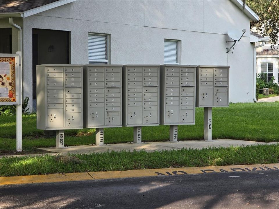 Communal mail boxes