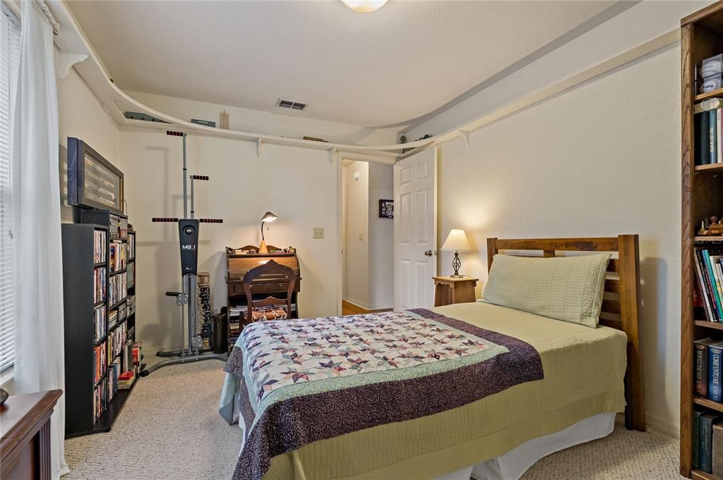 Guest Bedroom with Berber Carpet