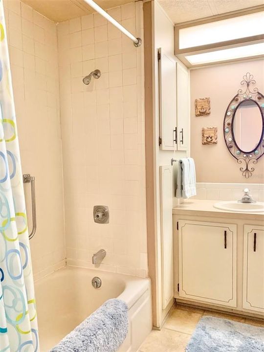 Tub and shower combo