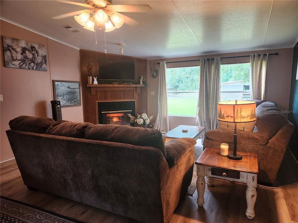 Fireplace in Living Room