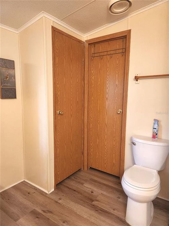 Master Bathroom Closets