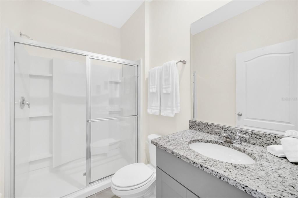 Full Bathroom with tub & separate  Shower