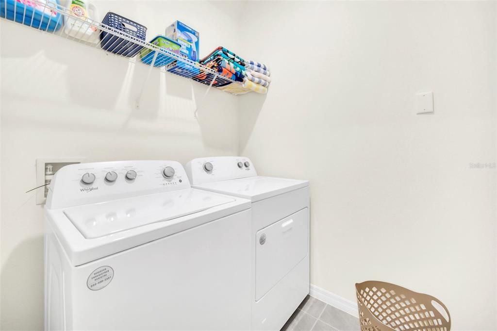 Downstairs Laundry room