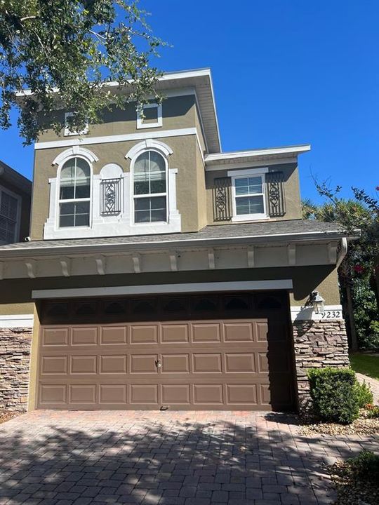 Front of the Townhome